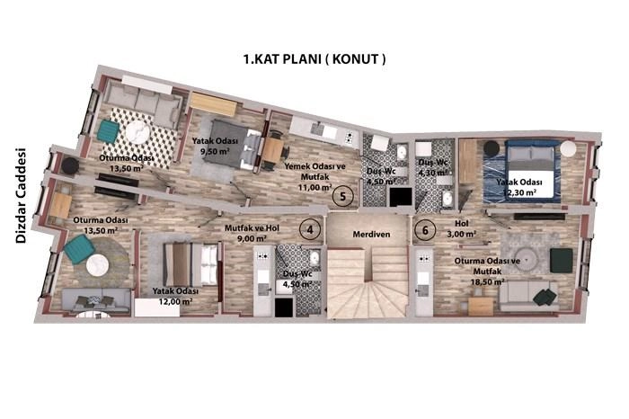 floorplan-turkey-çanakkale-merkez-fevzipaşa-konakları-daire-ofis-dükkan-174207227231.webp