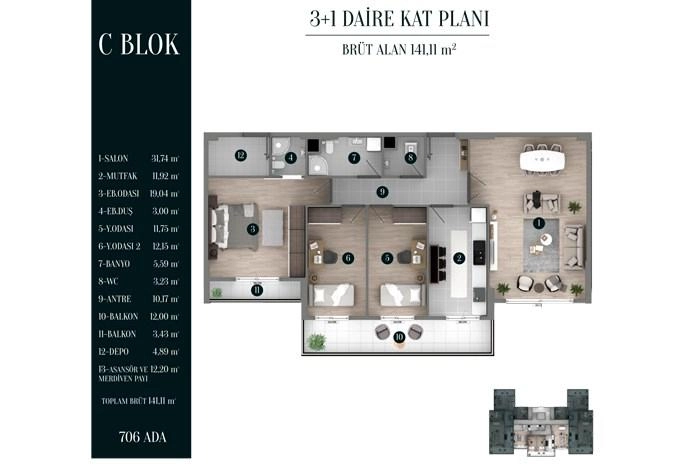 floorplan-turkey-kocaeli-yuvacık-royal-life-yuvacık-daire-174207490613.webp
