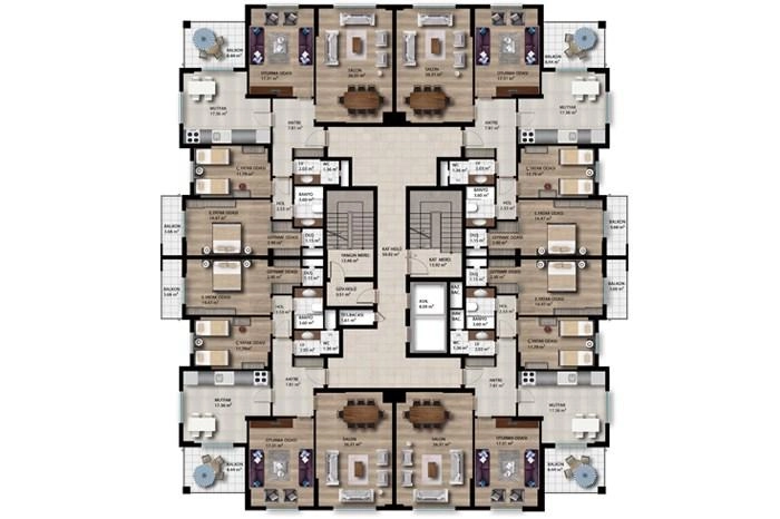 floorplan-turkey-kayseri-melikgazi-fonart-11-i̇ldem-daire-dükkan-17420752270.webp