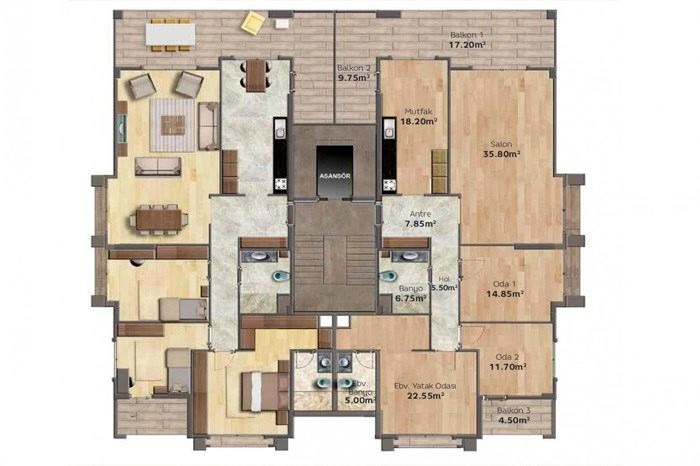 floorplan-turkey-bursa-nilüfer-batıkent-residence-daire-17420850627.webp
