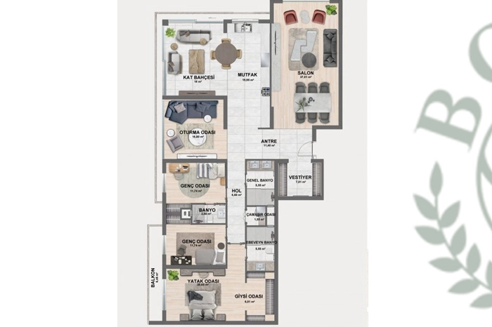 floorplan-turkey-ankara-çankaya-bordo-modern-daire-17420491980.webp