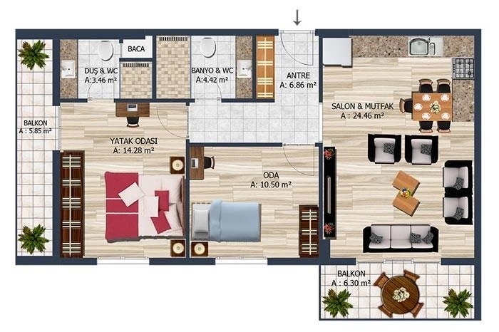 floorplan-turkey-i╠Зstanbul-avrupa-g├╝ne┼Яli-kirazl─▒-koru-evleri-daire-17420975257.webp