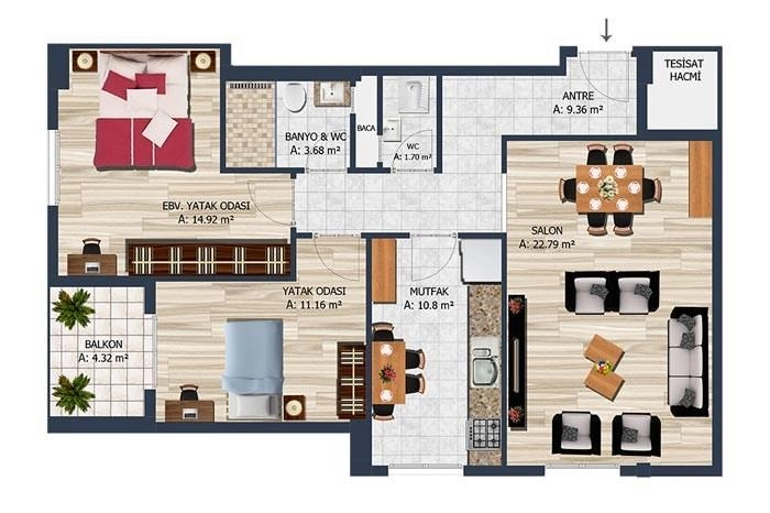 floorplan-turkey-i╠Зstanbul-avrupa-g├╝ne┼Яli-kirazl─▒-koru-evleri-daire-174209752813.webp