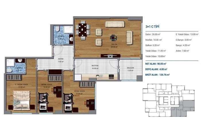 floorplan-turkey-i╠Зstanbul-avrupa-ba─Яc─▒lar-luxera-residence-daire-174209769010.webp