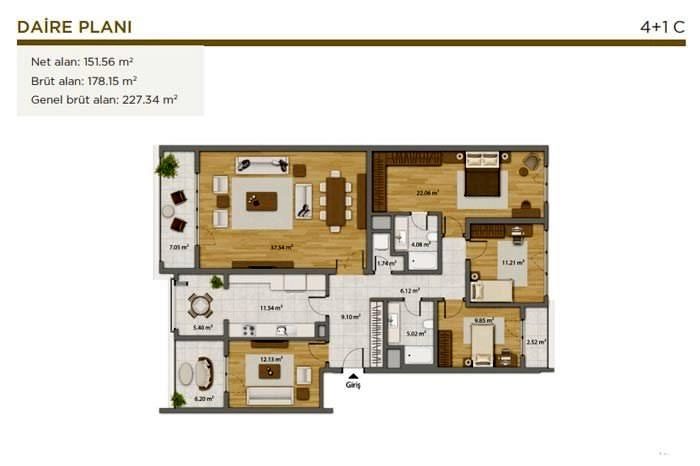 floorplan-turkey-i╠Зstanbul-avrupa-ba┼Яak┼Яehir-nidapark-ba┼Яak┼Яehir-daire-174209818726.webp