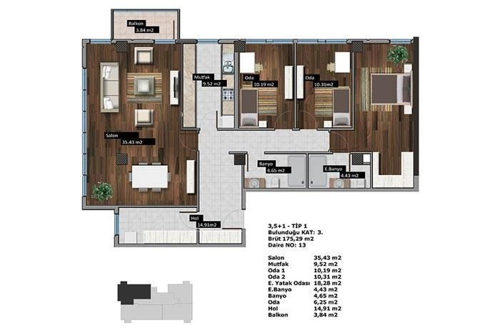 floorplan-turkey-i╠Зstanbul-anadolu-kurtk├╢y-aydos-ya┼Яam-daire-174209882618.webp