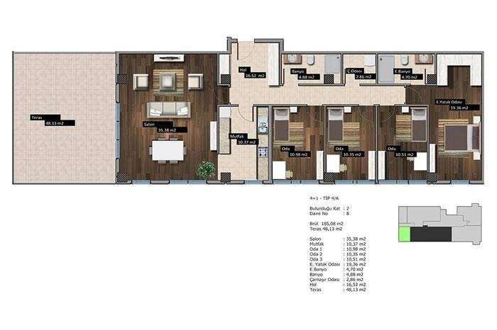 floorplan-turkey-i╠Зstanbul-anadolu-kurtk├╢y-aydos-ya┼Яam-daire-174209883441.webp
