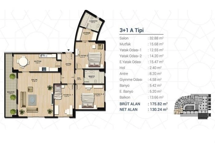 floorplan-turkey-i╠Зstanbul-avrupa-sefak├╢y-g├╝lpark-suits-daire-17420996265.webp