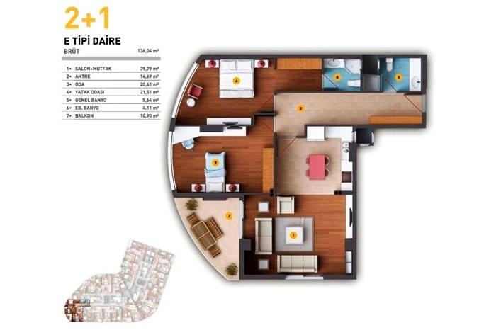 floorplan-turkey-i╠Зzmir-bornova-goldiva-g├╝ney-daire-174210363517.webp