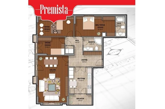 floorplan-turkey-i╠Зstanbul-avrupa-esenyurt-premista-residence-daire-174210373319.webp