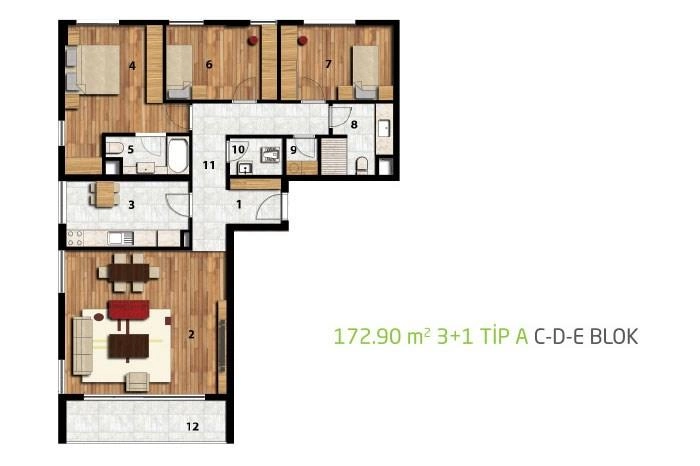 floorplan-turkey-i╠Зstanbul-avrupa-ba─Яc─▒lar-ya┼Яam-plus-ba─Яc─▒lar-daire-174210585212.webp