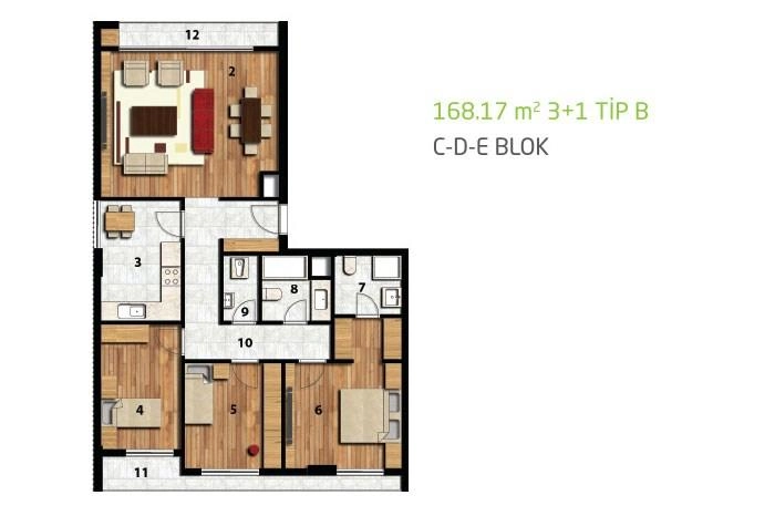 floorplan-turkey-i╠Зstanbul-avrupa-ba─Яc─▒lar-ya┼Яam-plus-ba─Яc─▒lar-daire-174210585314.webp