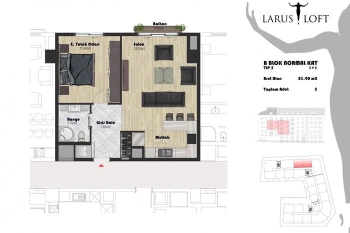 floorplan-turkey-i╠Зstanbul-avrupa-g├╢kt├╝rk-larus-loft-daire-17421090325.webp