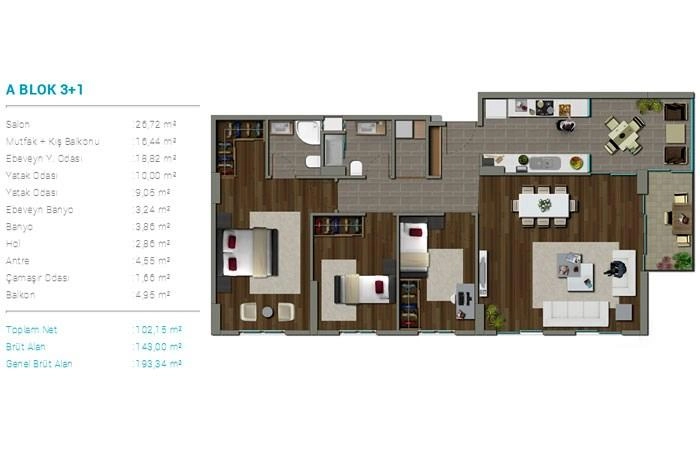 floorplan-turkey-i╠Зstanbul-anadolu-kurtk├╢y-be┼Яy─▒ld─▒z-novella-daire-17421095218.webp