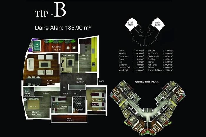 floorplan-turkey-samsun-atakum-gФkdelen-kule-daire-17421110662.webp