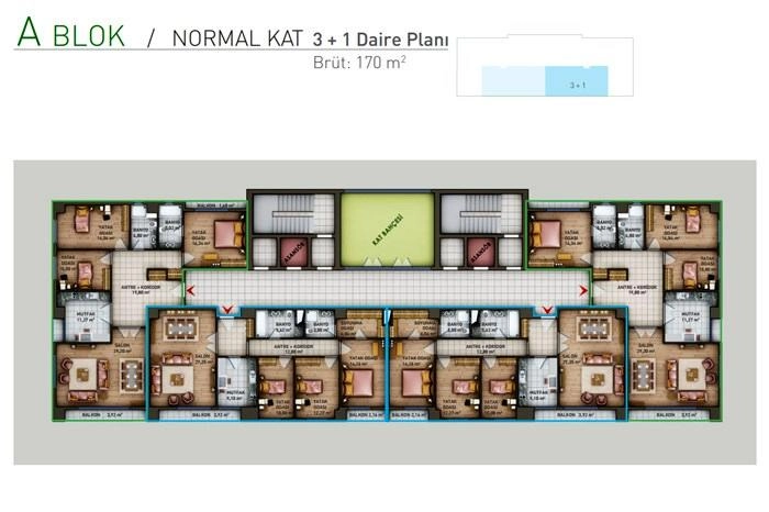 floorplan-turkey-i╠Зstanbul-avrupa-g├╝ne┼Яli-sun-flamingo-park-daire-17421171522.webp