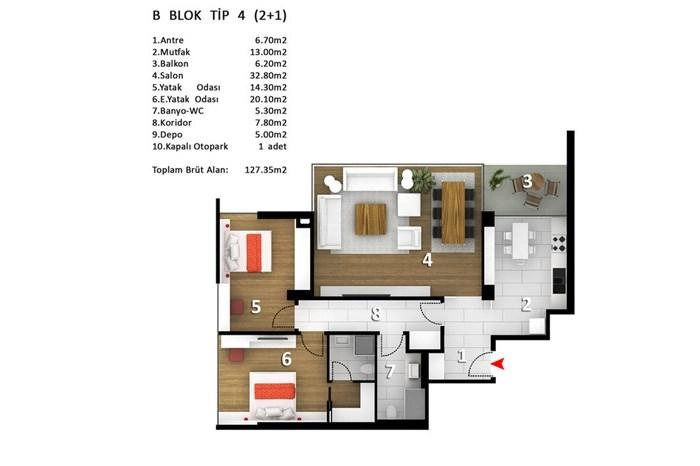 floorplan-turkey-ankara-Зankaya-paladyum-beytepe-rezidans-17421191165.webp