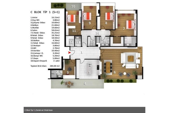 floorplan-turkey-ankara-Зankaya-paladyum-beytepe-rezidans-17421191176.webp