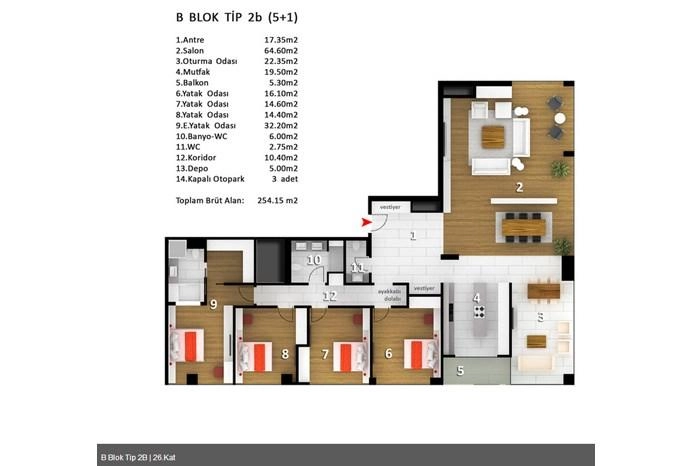 floorplan-turkey-ankara-Зankaya-paladyum-beytepe-rezidans-174211911911.webp