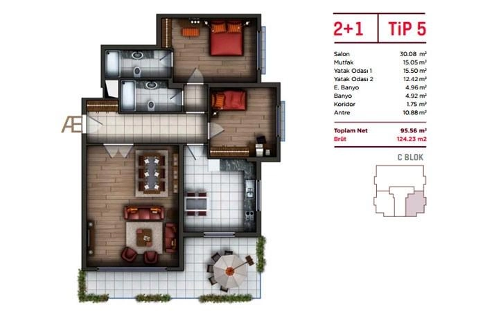 floorplan-turkey-i╠Зstanbul-avrupa-beylikd├╝z├╝-kale-kent-daire-17421209455.webp