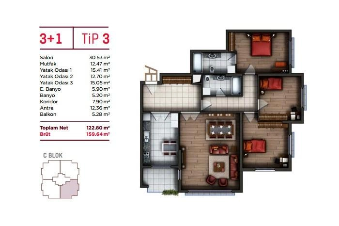 floorplan-turkey-i╠Зstanbul-avrupa-beylikd├╝z├╝-kale-kent-daire-174212095524.webp