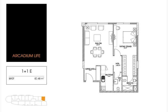 floorplan-turkey-i╠Зstanbul-avrupa-g├╢kt├╝rk-arcadium-life-3-daire-174212303732.webp