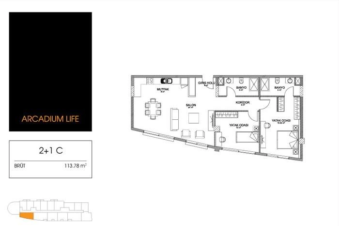 floorplan-turkey-i╠Зstanbul-avrupa-g├╢kt├╝rk-arcadium-life-3-daire-174212303835.webp