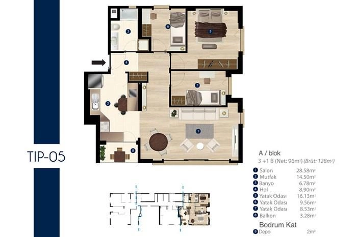 floorplan-turkey-i̇stanbul-avrupa-kağıthane-yuva-kağıthane-daire-174212556613.webp
