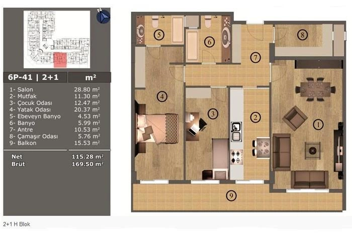 floorplan-turkey-i̇stanbul-avrupa-gürpınar-ahenk-i̇stanbul-daire-174212578460.webp