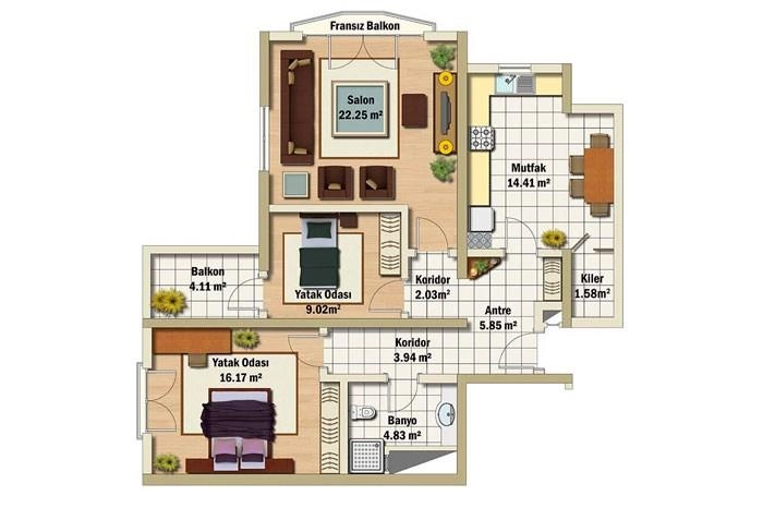 floorplan-turkey-i̇stanbul-avrupa-esenyurt-agena-park-daire-174212837117.webp